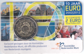 2 euro 10 jaar euro 2012